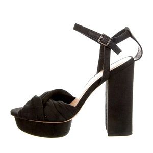 Loeffler Randall Arbella Linen Platform Heel 8